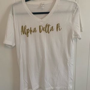 Alpha Delta Pi || ADPI V-Neck Top